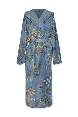 Pip Studio Badjas Secret Garden Blauw L