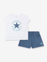 Set t-shirt en short Boxy CONVERSE marineblauw
