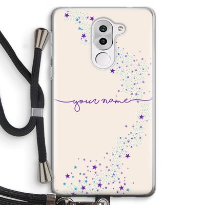 Sterren: Honor 6X Transparant Hoesje met koord