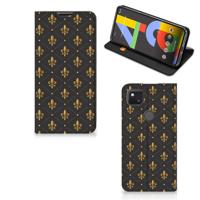 Google Pixel 4a | Hoesje met Magneet | Franse Lelie