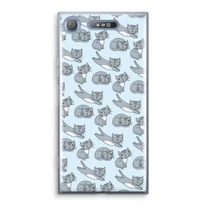 Poezen: Sony Xperia XZ1 Transparant Hoesje