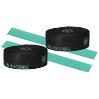 Supacaz - super sticky kush galaxy stuurlint zwart / celeste inclusief aluminium stuurplug