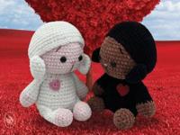 Durable haakpakket Valentina & Leroy - Het is liefde op het eerste gezicht met deze schattige schaapjes gehaakt met Durable Velvet