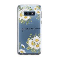 Daisies: Samsung Galaxy S10e Transparant Hoesje