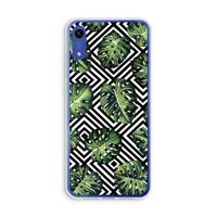 Geometrische jungle: Honor Play 8A Transparant Hoesje