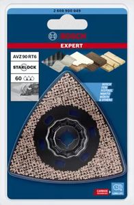 Bosch Accessories 2608900049 EXPERT Sanding Plate AVZ 90 RT6 Carbide-RIFF Schuurplaat 1 stuks 1 stuk(s)