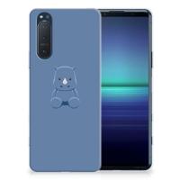 Sony Xperia 5II Telefoonhoesje met Naam Baby Rhino