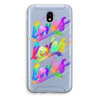 Loves: Samsung Galaxy J5 (2017) Transparant Hoesje