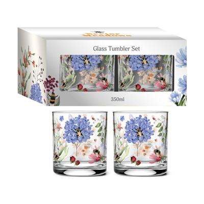 Nectar Meadows Set 2 glazen Drinkglazen 250ml