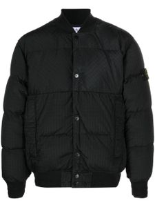 Stone Island veste à motif Compass - Noir