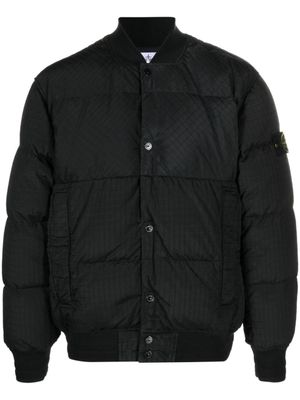 Stone Island veste à motif Compass - Noir