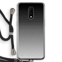 Musketon Halftone: OnePlus 7 Transparant Hoesje met koord