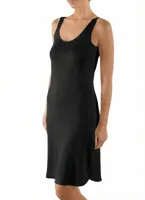 Onderjurk lang 100CM - Neglige - Anti statisch - Zwart, wit, champagne, beige - 38 - 38 - 38 - 38