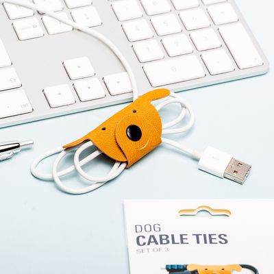 Huisdier kabelbinders (set van 3) - Hond