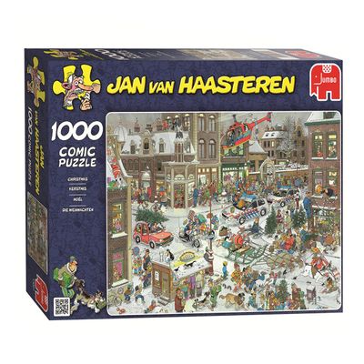 Jan Van Haasteren legpuzzel - kerstmis, 1000st.