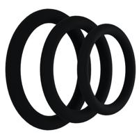 Doc Johnson Tri-Pack Silicone Gasket - Cockring Set
