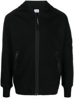 C.P. Company hoodie zippée à détail de verre signature - Noir