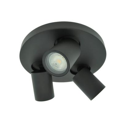 Lyora Zwarte badkamerspotSeller - IP44 3-lichts - 90632