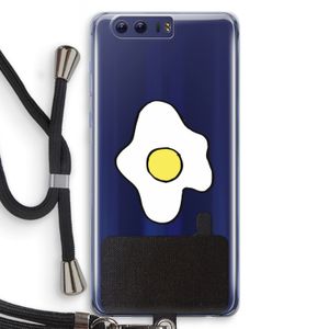 Spiegelei: Honor 9 Transparant Hoesje met koord