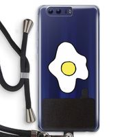 Spiegelei: Honor 9 Transparant Hoesje met koord