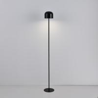 LED Staande lamp Ariello nero xl - 2W - Metaal - Paddenstoel - IP20 voor binnen - Met geïntegreerde dimmer - USB-C oplaadbaar - Large