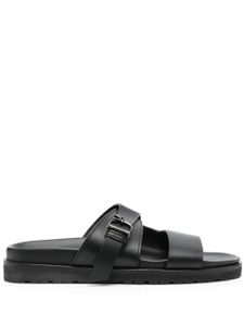 DSQUARED2 sandales en cuir - Noir