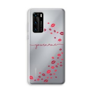 Kusjes: Huawei P40 Transparant Hoesje