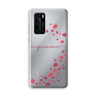 Kusjes: Huawei P40 Transparant Hoesje