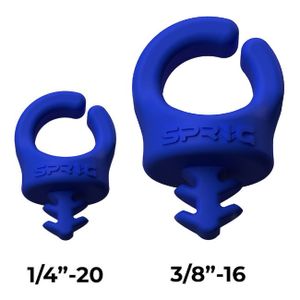 SPRIG Blue Value pack 10x 1/4”-20 Sprigs + 5x 3/8”-16 Big Sprigs