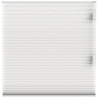 Leen Bakker - Fenstr Plisségordijn Montreal Dubbel 25mm Lichtdoorlatend - (10324) - Polyester - Wit - 120x10x10 Cm