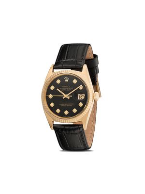 Lizzie Mandler Fine Jewelry montre Rolex Oyster Perpetual Datejust 36 - Or