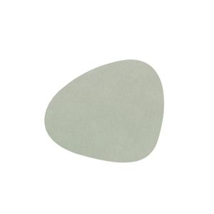 LIND DNA - Glass Mat Curve - Onderzetter 11x13cm Nupo Olive Gree