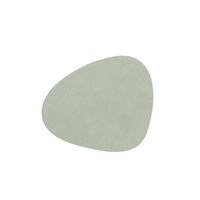 LIND DNA - Glass Mat Curve - Onderzetter 11x13cm Nupo Olive Gree