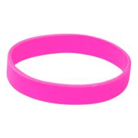 Siliconen armbandjes - stretch - roze - polsbandjes - volwassenen