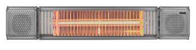 Elektrische terrasverwarmer Heat and Beat Grijs - Eurom