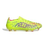adidas Predator Elite Gras Voetbalschoenen (FG) Neongeel Blauw Roze