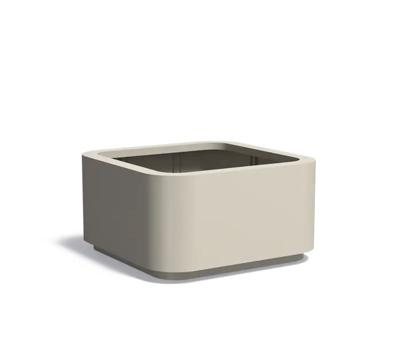 Aluminium plantenbak ROHIN 150x150x80cm.