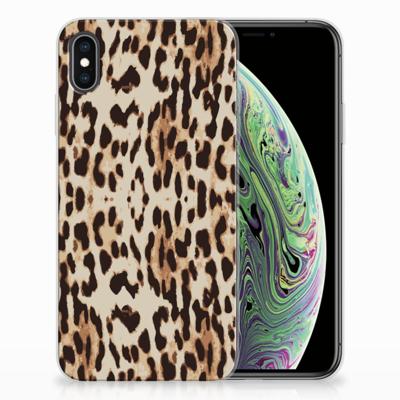 Apple iPhone Xs Max | TPU Hoesje | Leopard