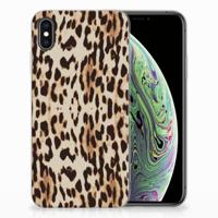 Apple iPhone Xs Max | TPU Hoesje | Leopard