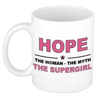 Hope The woman, The myth the supergirl cadeau koffie mok / thee beker 300 ml