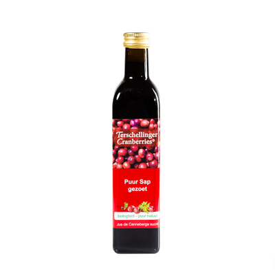 Terschellinger Cranberries Cranberrysap Gezoet