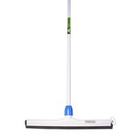 MM Eurotool Vloertrekker kunststof 45cm zwart rubber mm steel 140cm
