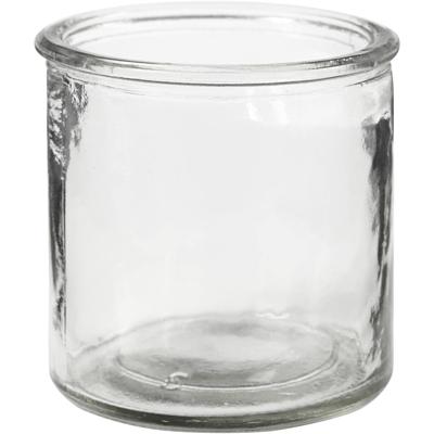 Creativ Company Waxinelicht, h: 7,8 cm, d 7,8 cm, 6 stuk/ 1 doos