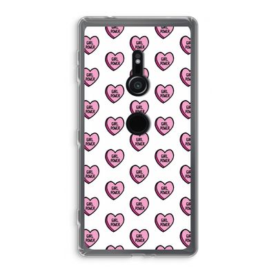 GIRL POWER: Sony Xperia XZ2 Transparant Hoesje
