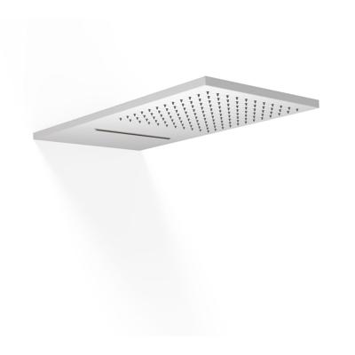Hoofddouche Tres Exclusive | 55x28 cm | Met waterval | Rechthoek | Wit mat