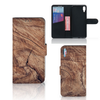 Sony Xperia L3 Book Style Case Tree Trunk - thumbnail