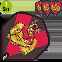 Shot Michael Smith Bully Boy Red - Dartflight