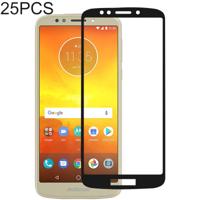 25 stuks volledige lijm volledige cover Screen Protector gehard glas film voor Motorola Moto E5