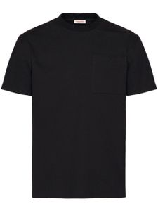 Valentino Garavani t-shirt à détail V - Noir