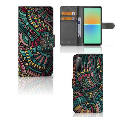Sony Xperia 10 IV | Telefoon Hoesje | Aztec